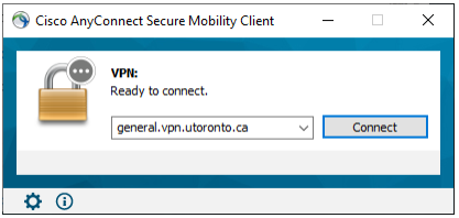 Unconnected UTORvpn