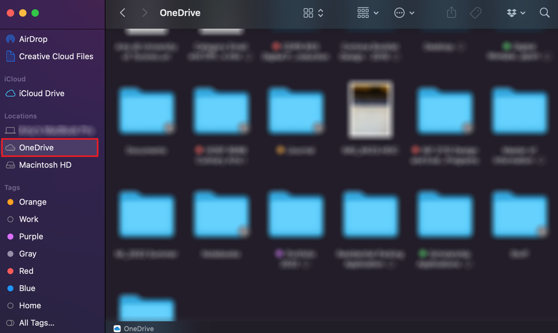 OneDrive folder