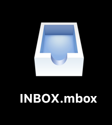 mbox file icon