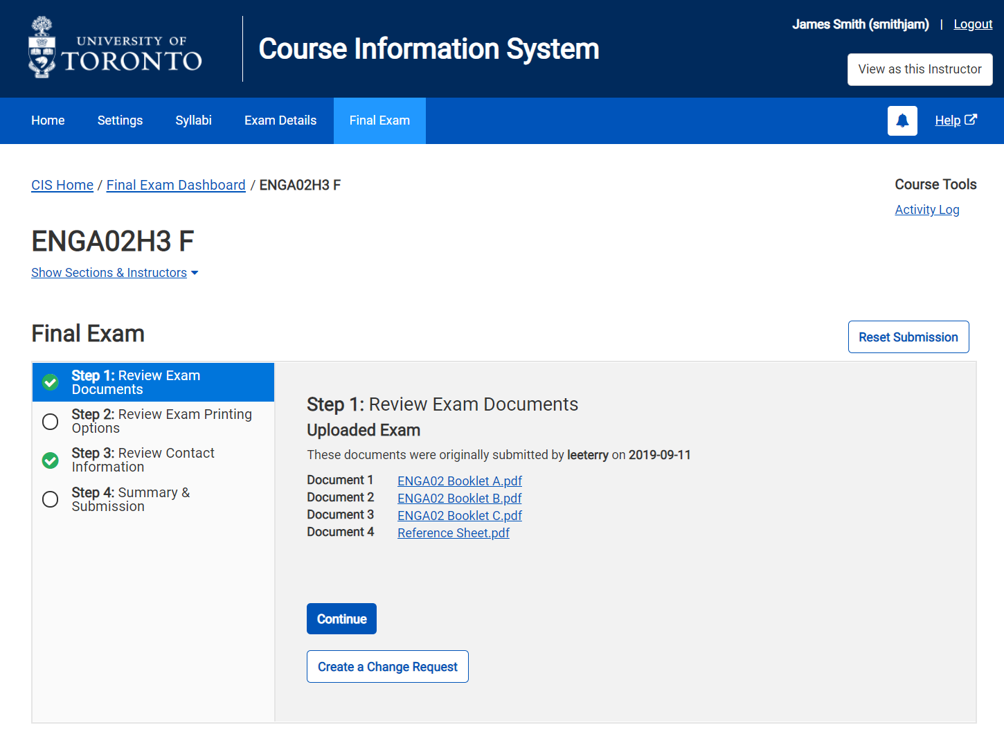 Final Exam Module - Review Exam Documents