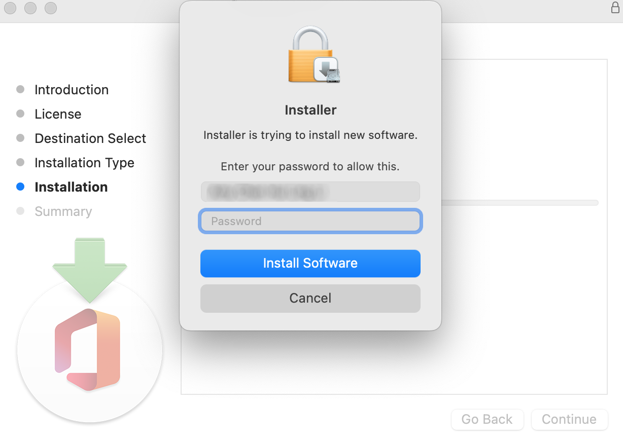 Install Microsoft Office - Installation