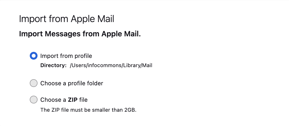 A screenshot of a mailDescription automatically generated