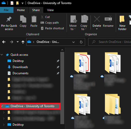 File explorer