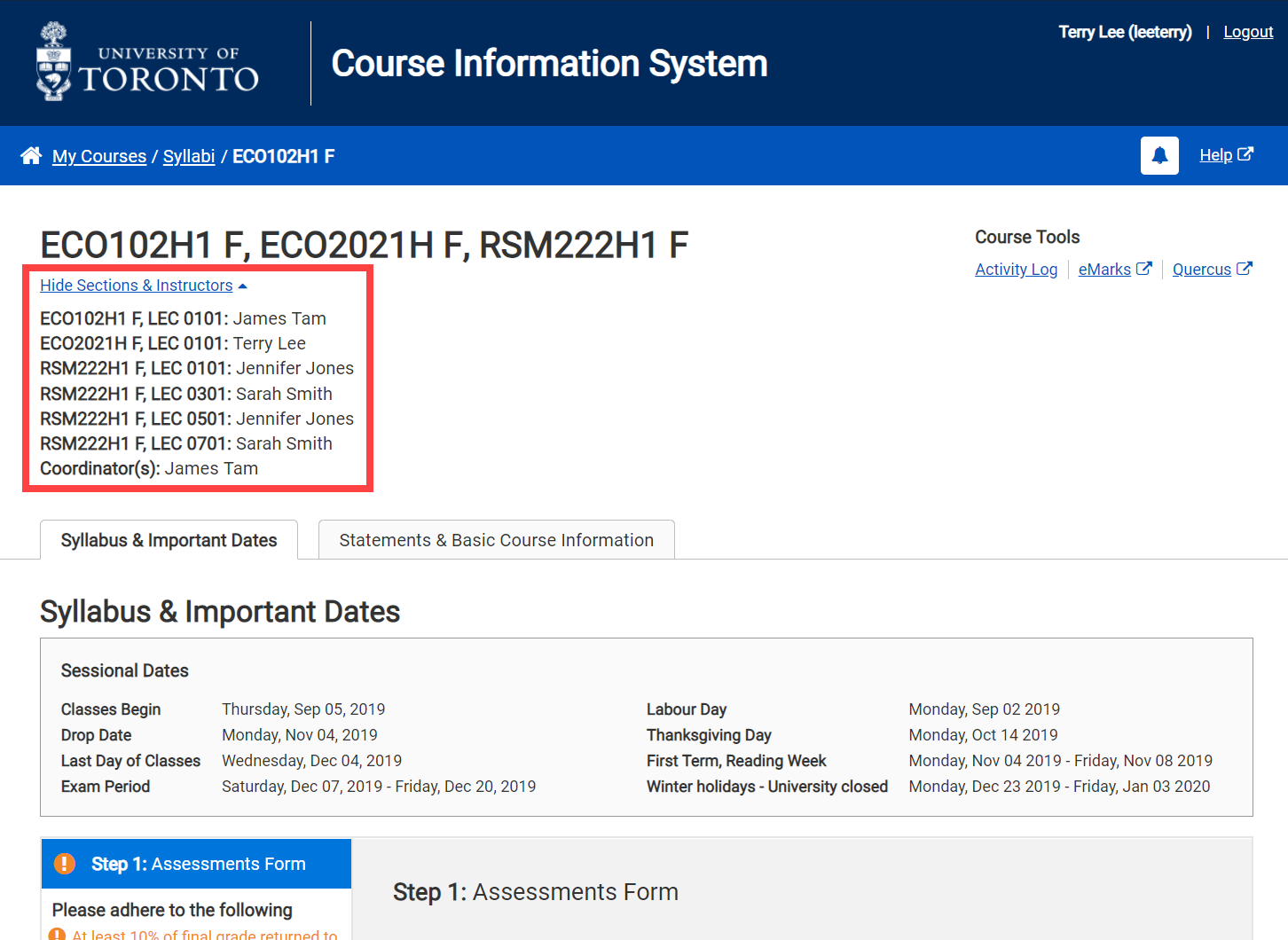 Syllabi Module - Course Group